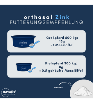 navalis orthosal Zink horse 750 g