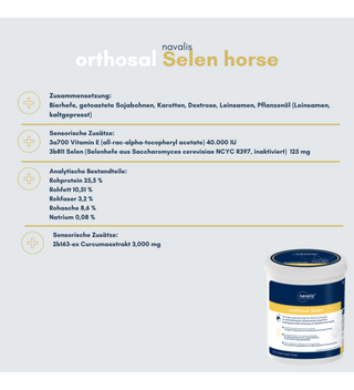navalis orthosal Selen horse 500 g