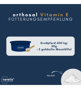 navalis orthosal Vitamin E horse 750 g