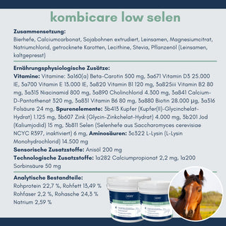 navalis kombicare low selen Inhaltsstoffen