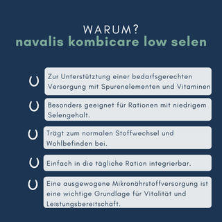 navalis kombicare low selen horse