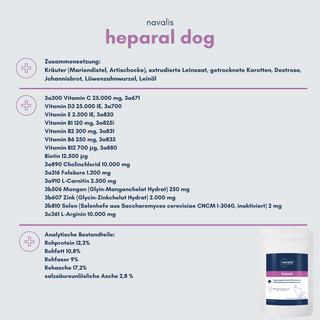 navalis heparal dog