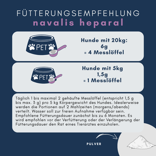 navalis heparal dog