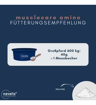 navalis musclecare amino horse Pulver 1,8 kg