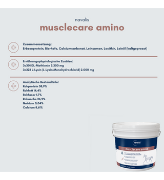 navalis musclecare amino horse Pulver 1,8 kg