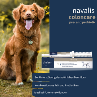 navalis coloncare pre- and probiotic dog