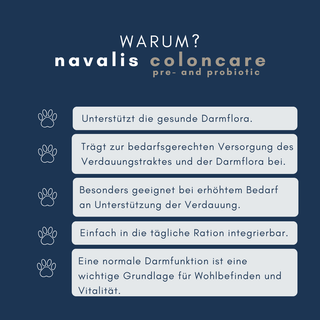 navalis coloncare pre- and probiotic dog