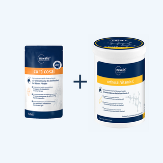 Sparen im Bundle: corticosal horse 1 kg & orthosal Vitamin C horse 1,2 kg