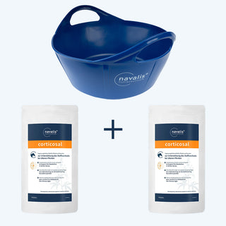 Sparen im Bundle: corticosal 2x 2kg & Flexischale klein