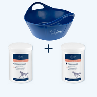 Sparen im Bundle: immuncare 2x 1,2 kg & Mashschüssel
